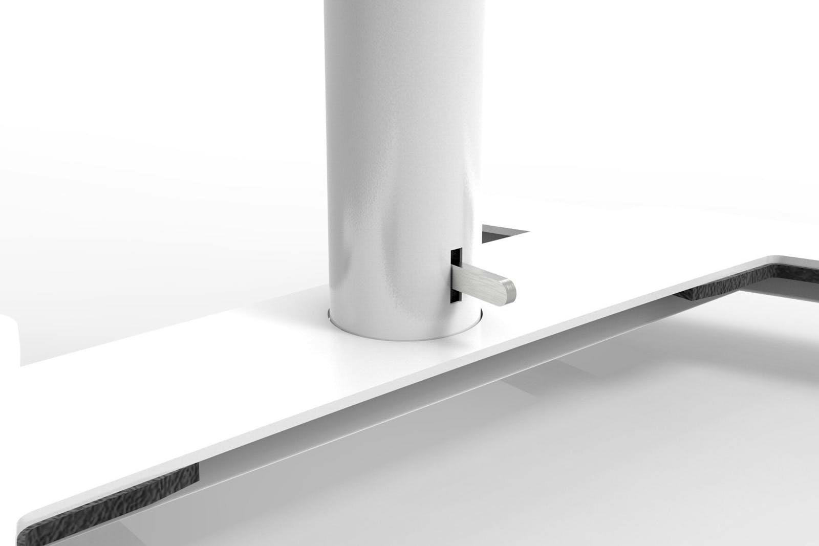 Fussauslöser für Höhenverstellung