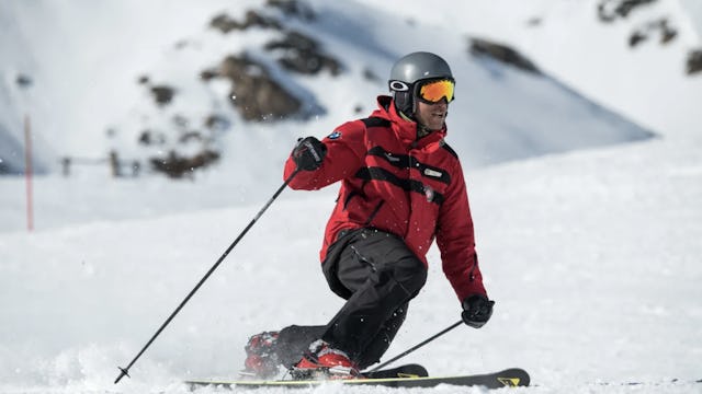 Si tu le maîtrises, tu peux être fier de toi. À Saint-Moritz, tu peux faire du télémark.