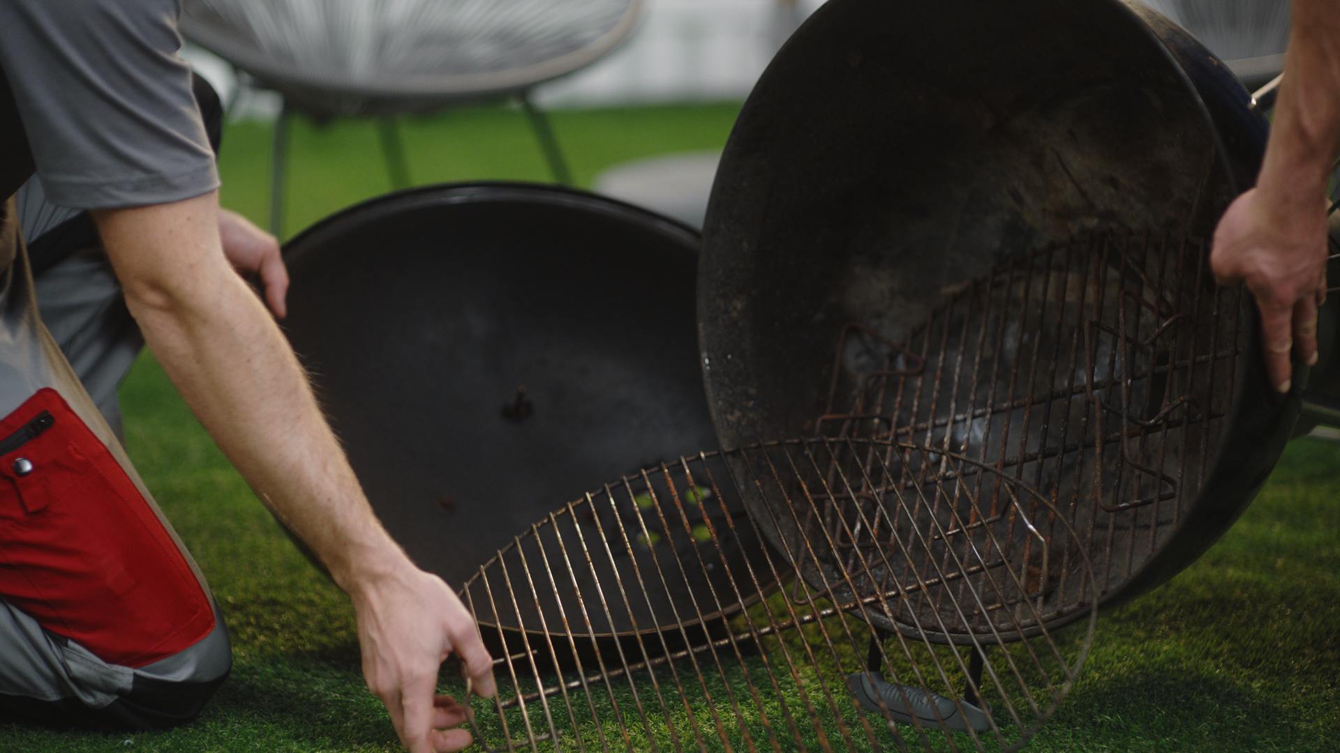Recycling inklusive: Wenn du möchtest, wird dein alter Grill eingepackt und mitgenommen.