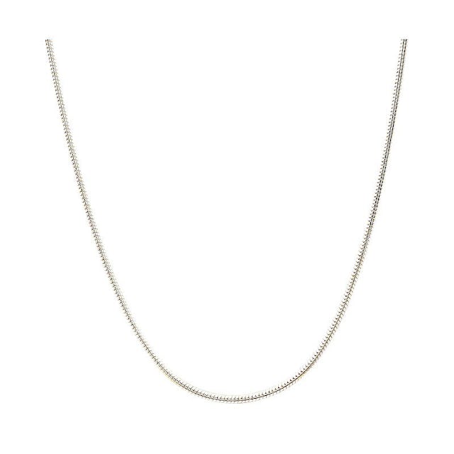 Tout en subtilité: chaîne en argent rhodié, 45 fr., christ-swiss.ch