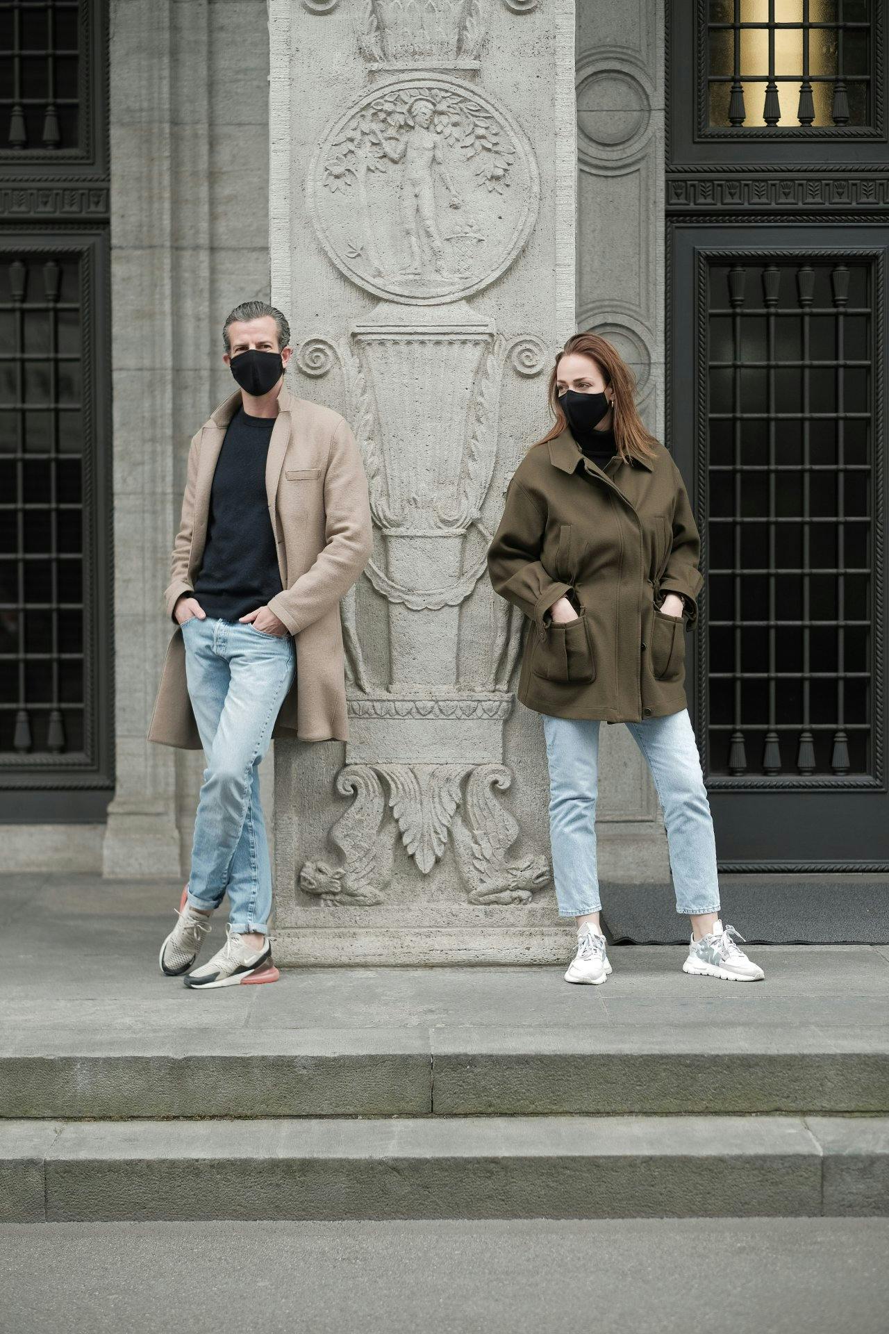 Die umweltfreundliche Maske kann 50 Mal gewaschen werden.