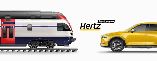 Wer Flexibilität in der Wahl zwischen Auto und öffentlichen Verkehrsmitteln braucht, erhält jetzt ein vielseitiges Angebot: Kombi-Abo Hertz MiniLease Plus.