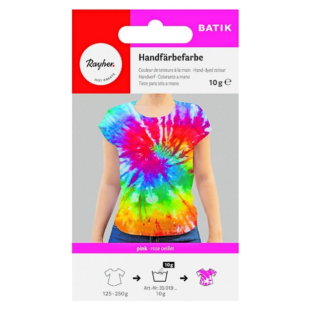Zum Färben
Batik-Handfärbefarbe (Pink), 5.95 Franken,