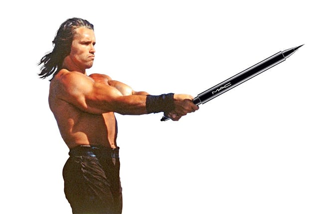 Nichts für Barbaren: MAC Dual Dare All Day Waterproof Liner, Fr. 31.–, Import Parfumerie.