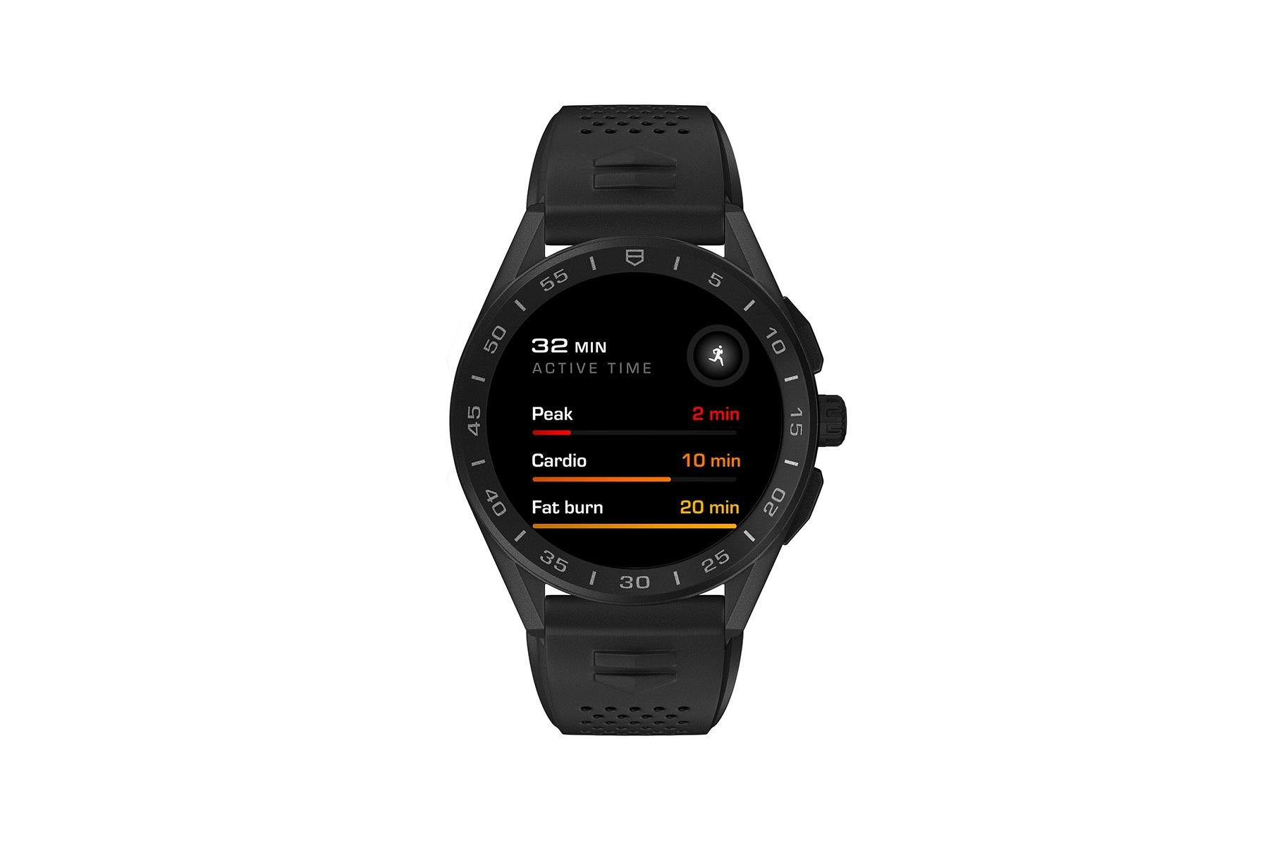 Denn die TAG Heuer Connected zeigt unter anderem die Anzahl der Schritte, die Trainingsintensität, die Herzfrequenz  wie auch die messbare Wirkung des...