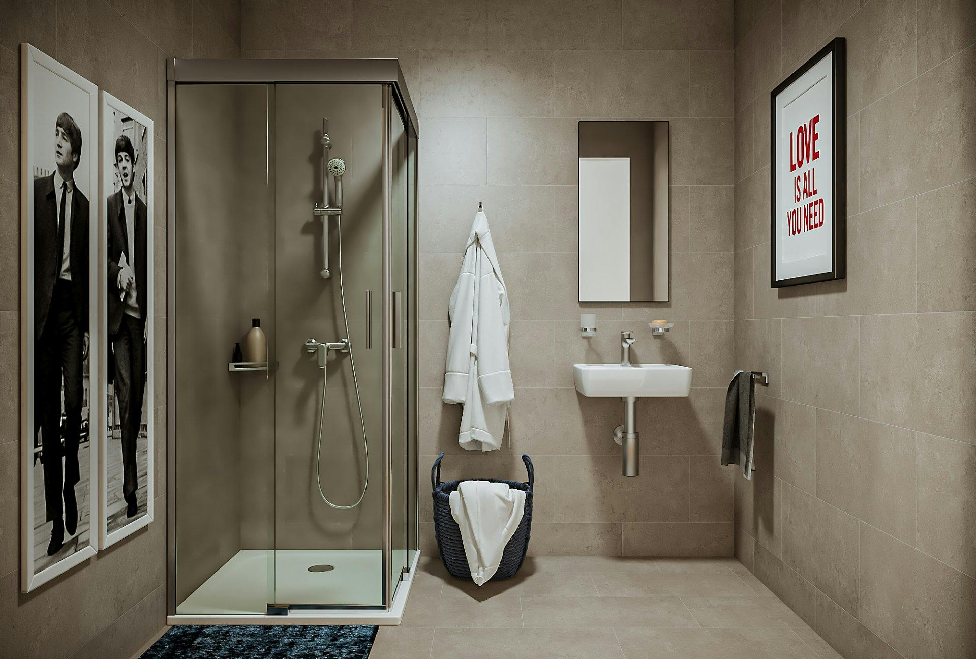 Des espaces intérieurs et des matériaux de qualité.