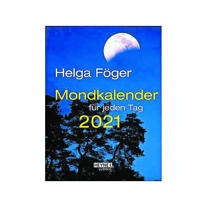 Tag für Tag 
Heyne Mondkalender 2021, 14.95 Franken,