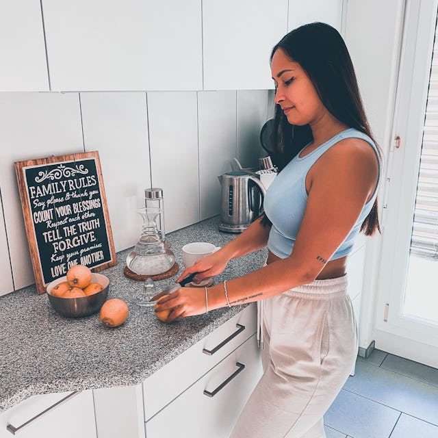 Sicher und gemütlich von zu Hause die Stände der Gewerbemesse entdecken.