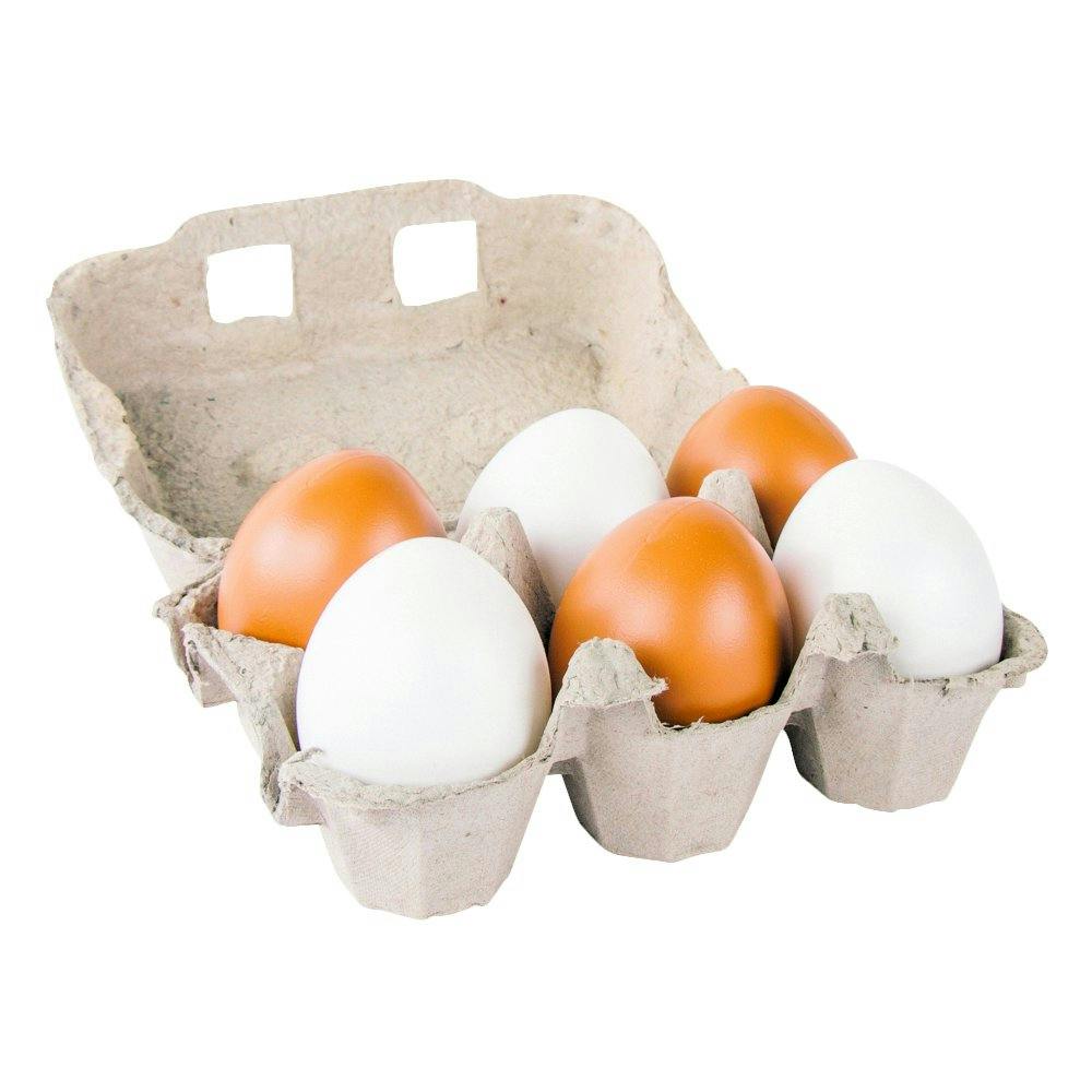 Nicht zum Anbeissen
Set Plastikeier braun/weiss,
6 cm ø, 3.95 Franken ,