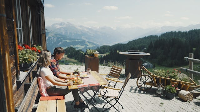 Feines Essen und beste Aussicht: Was kann schöner sein?