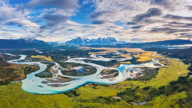 Barings hat ein Modell zur Bewertung der Kohlenstoffbilanz entwickelt: Unberührte Naturlandschaft.