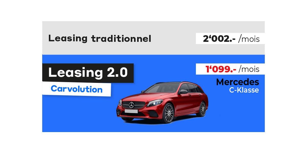 La différence de prix est encore plus conséquente pour les gammes de véhicule supérieures. En effet, vous trouverez chez Carvolution la Mercedes C220d...