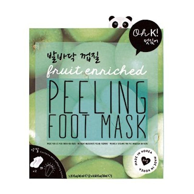 Calzette coreane Maschera in tessuto esfoliante per piedi Oh K! fr. 12.90, da Import Parfumerie. Calzette coreane Maschera in tessuto esfoliante per piedi Oh K! fr. 12.90, da Import Parfumerie.