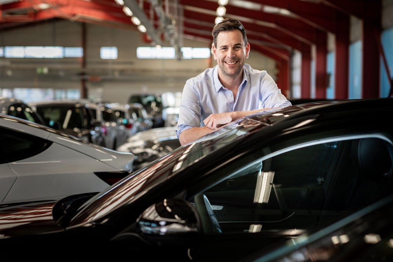 Le PDG Olivier Kofler souhaite que chacun puisse conduire une nouvelle voiture aussi facilement que possible.