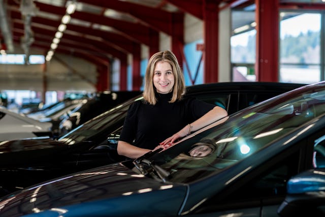Léa Miggiano, cofondatrice de Carvolution, a lancé l'abonnement voiture sur le marché suisse en 2018.