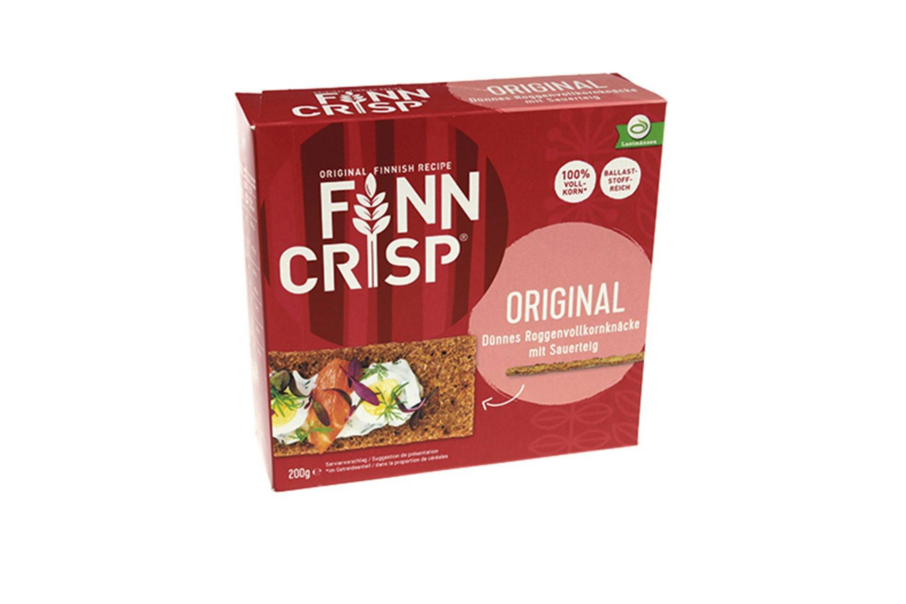 Für Kräuterschnittchen: Finn Crisp Original mit Roggen, Fr. 2.35/200 g, bei Coop.