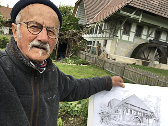 Heinz und «seine» Mühlen.