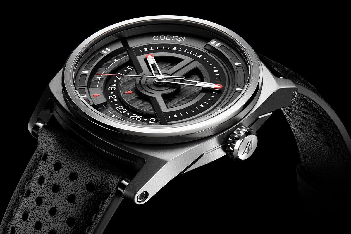 ANOMALY EVOLUTION acier cadran noir