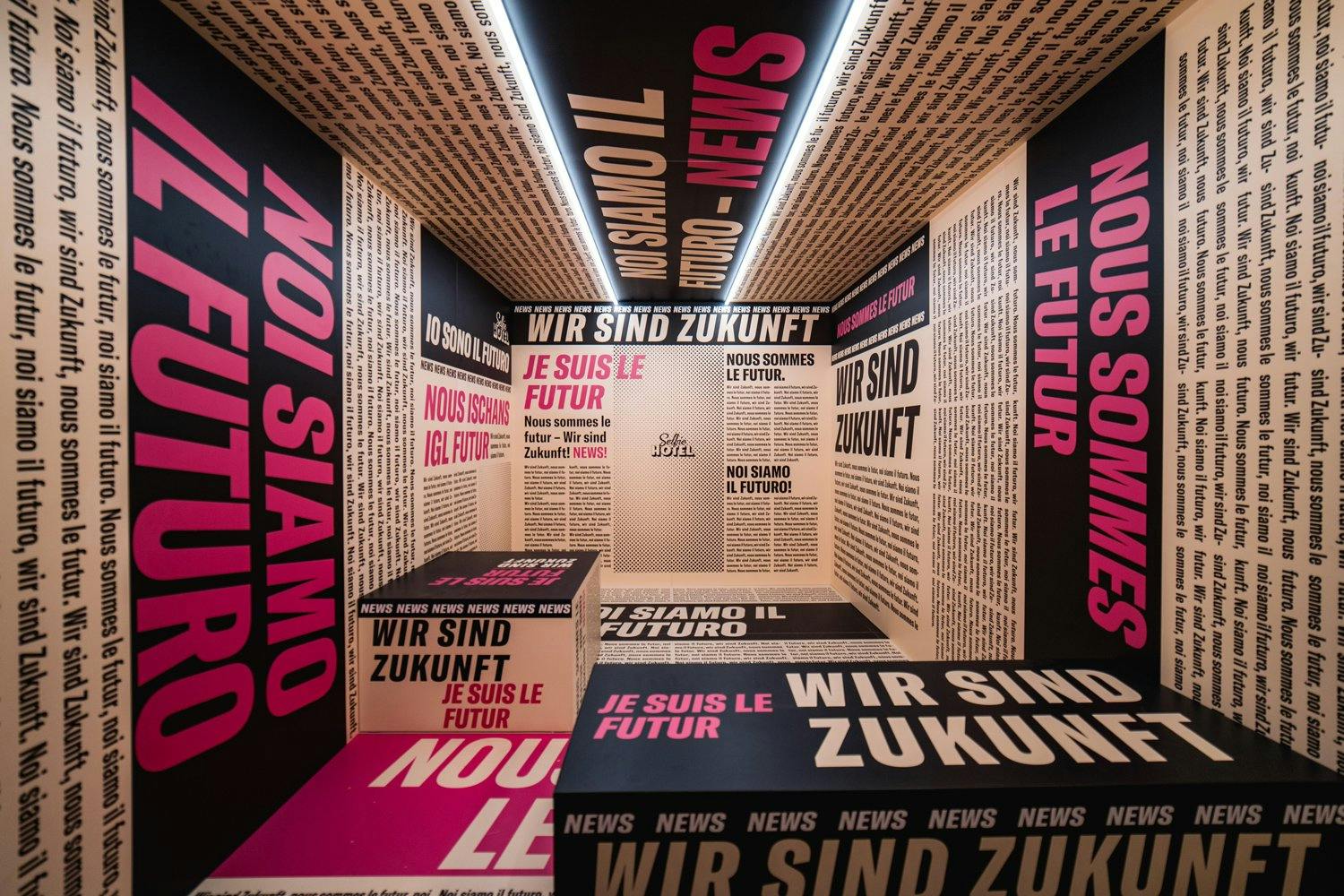 Car tu es le futur, nous sommes le futur, notre monde est le futur.