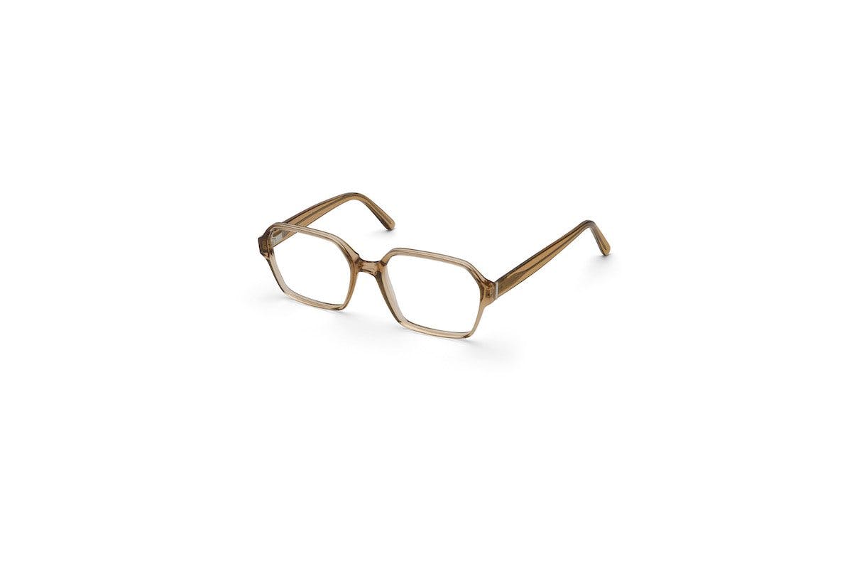 DESIGN 530 FLEX: Lunettes tendance en acétate beige transparent