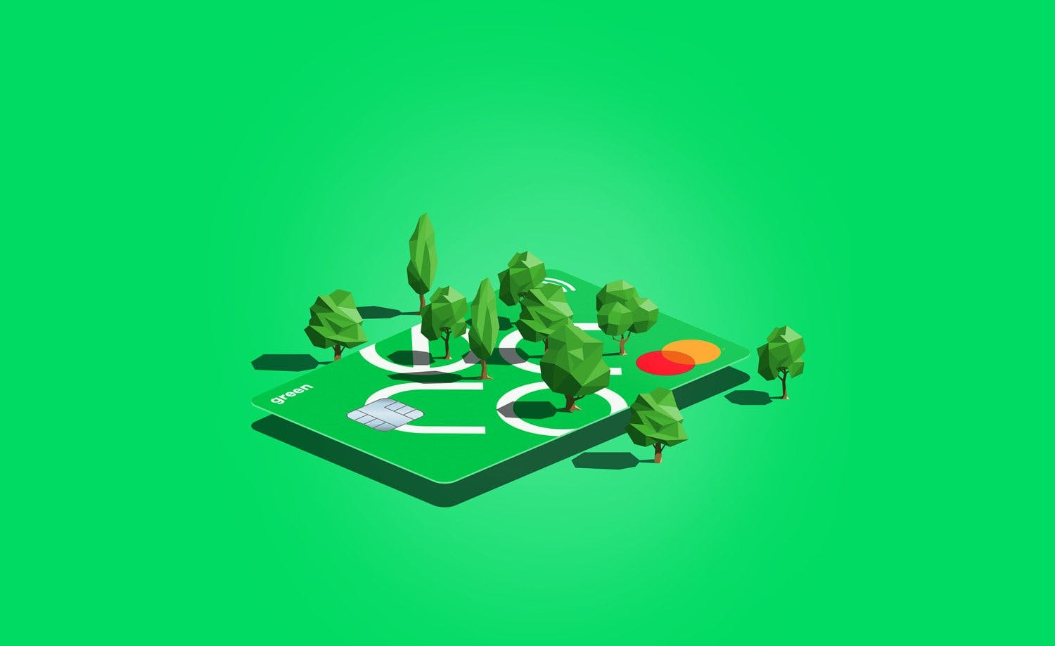 Dépenser de l'argent et protéger le climat avec neon green.