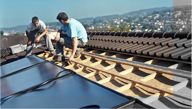 Das CO2-Gesetz fördert energetische Sanierungen und umweltfreundliche Gebäudeheizungen.