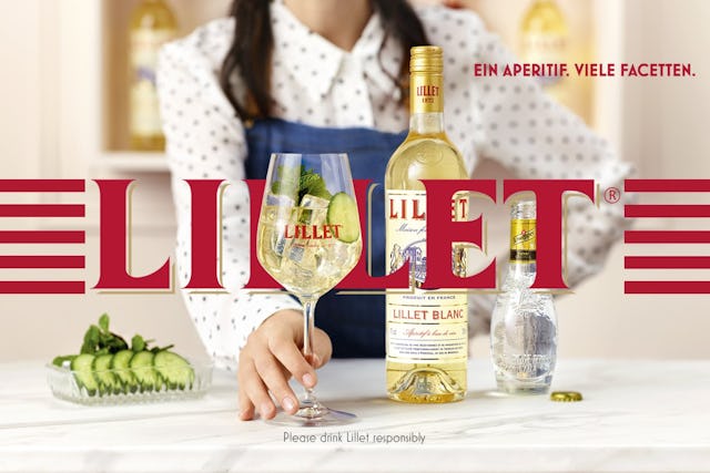 In der Schweiz erhältlich: Lillet Blanc und Rosé lassen sich vielseitig kombinieren.