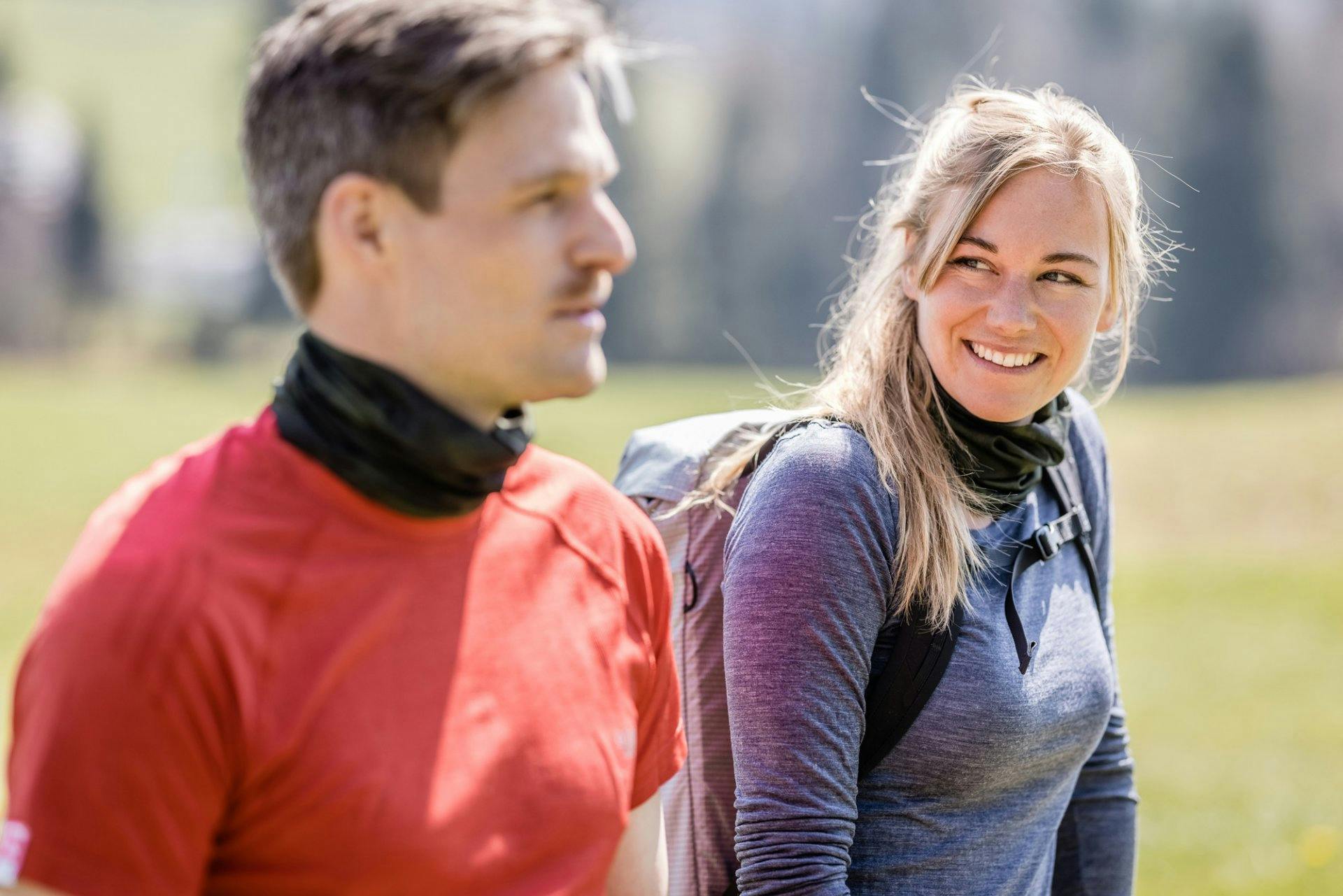 Den Cilander Neckwarmer gibt es für Damen und Herren.