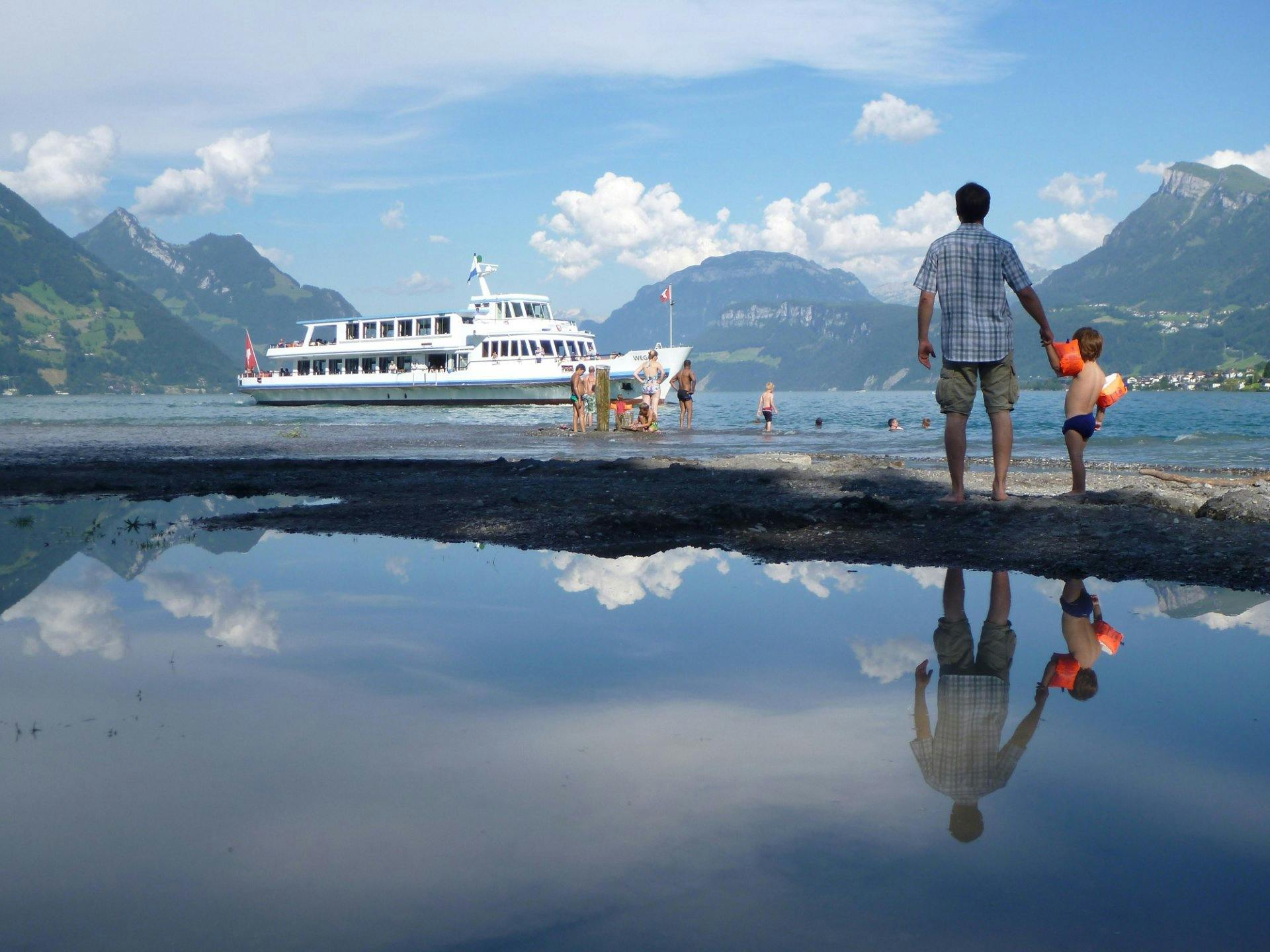 In Buochs am «Vierwaldstättermeer»