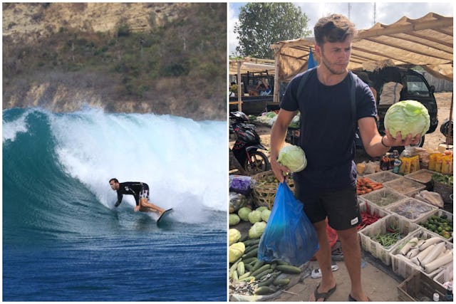 Sandro Zinggeler verrät die besten Surfspots und gibt kulinarische Tipps. Sandro Zinggeler verrät die besten Surfspots und gibt kulinarische Tipps.