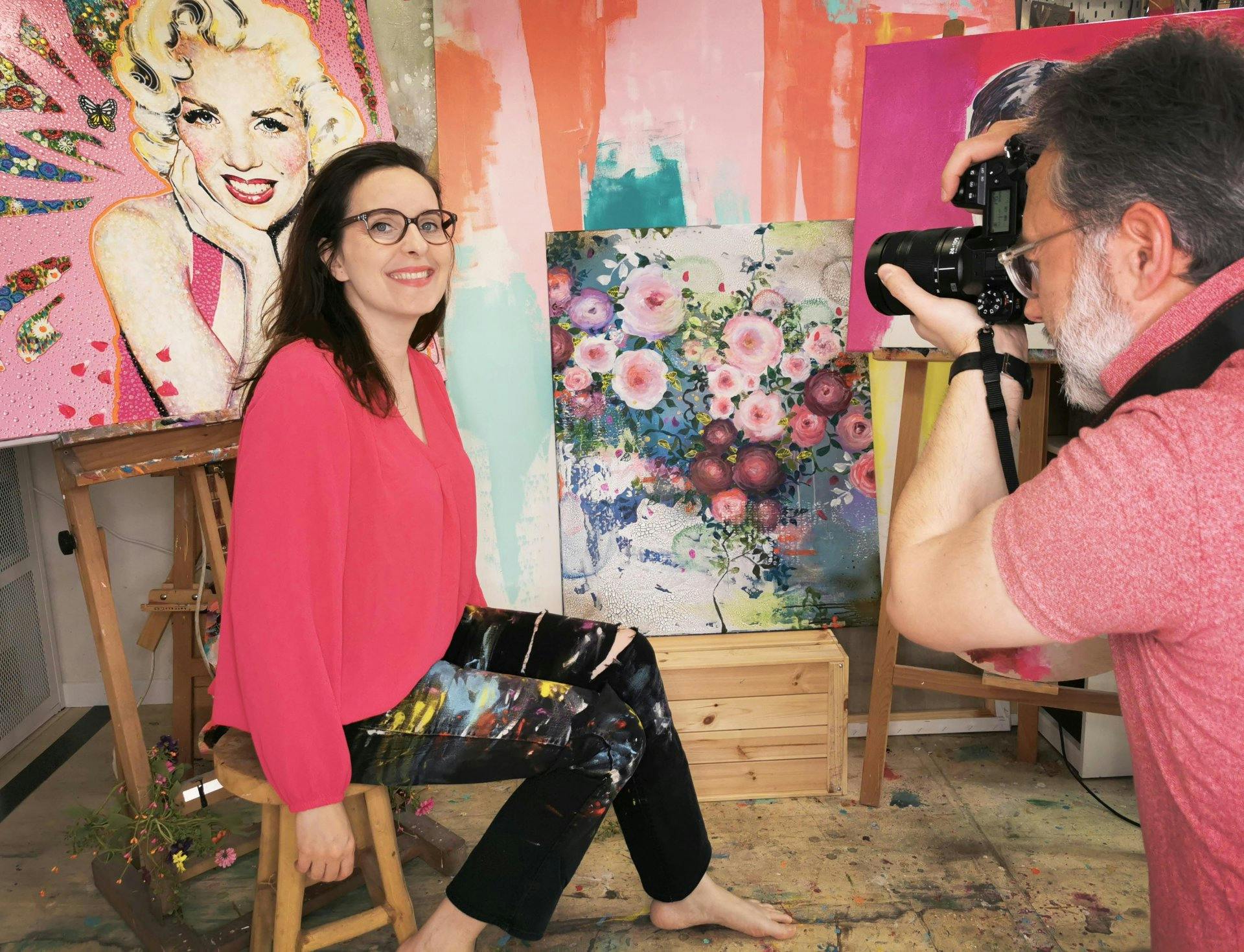 Lerne neue Künstler bei den Popart Days von VivaArte.online kennen.