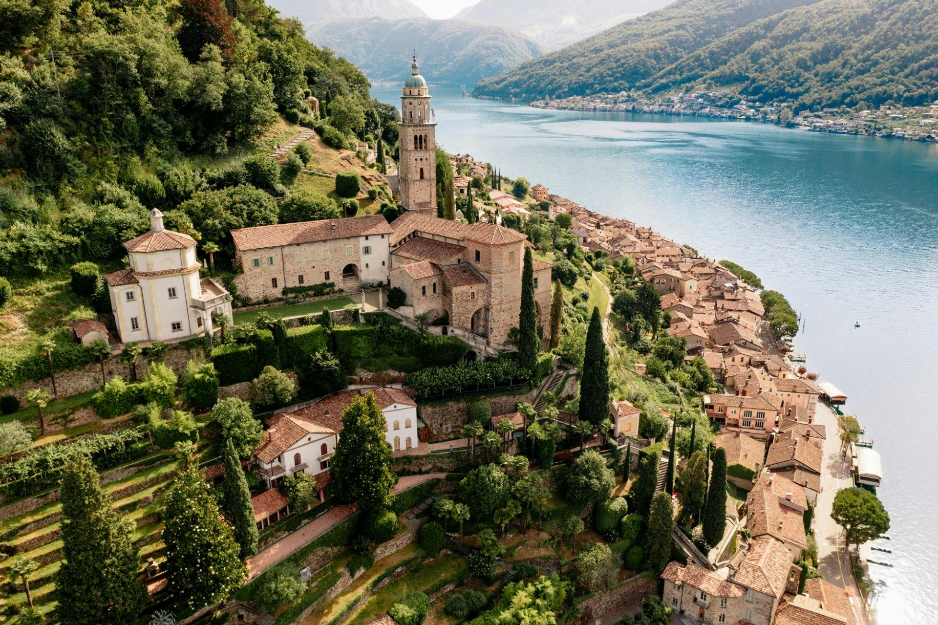 Morcote ist ein ehemaliges Fischerdörfchen.