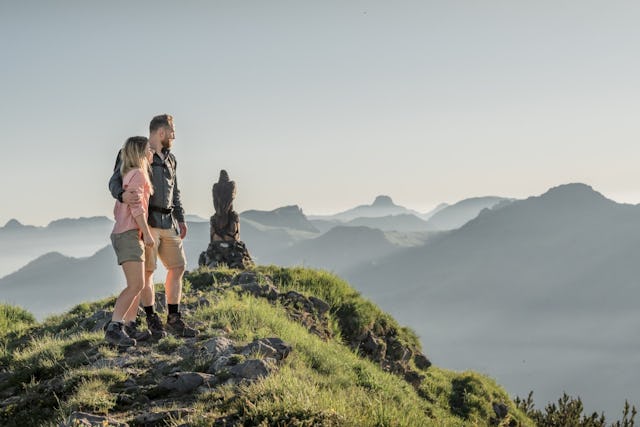 Das Alpenpanorama ist – egal ob vom Rinderberg oder vom Horneggli aus gestartet wird – unvergleichlich.
