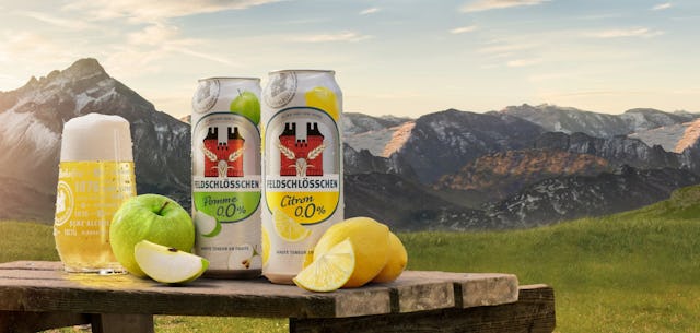 Gusto fresco con un tocco in più: le birre senz’alcol alla mela e al limone.
