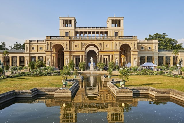Das Orangerieschloss im Park Sanssouci. Das Orangerieschloss im Park Sanssouci.
