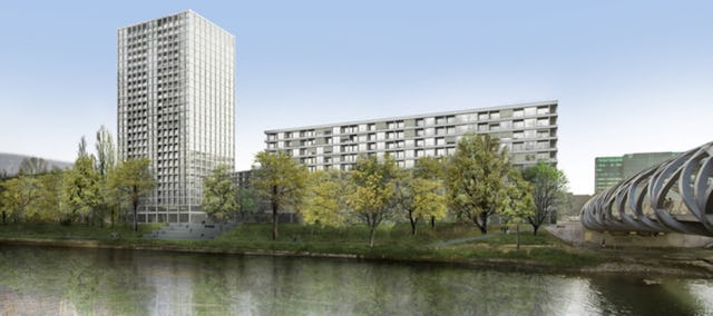 Le quartier des Vernets n'aura plus du tout la même allure. Le quartier des Vernets n'aura plus du tout la même allure.