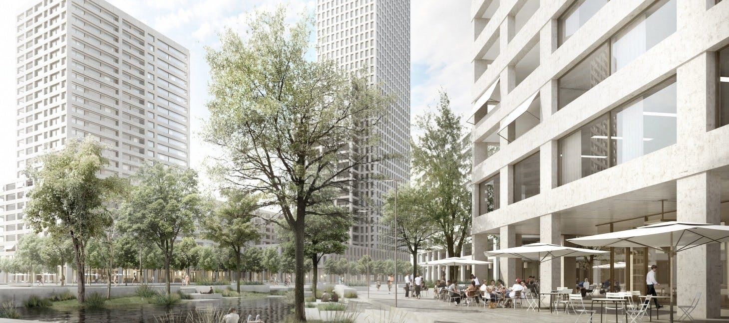 Des immeubles, mais aussi des lieux de rencontres sortiront de terre.