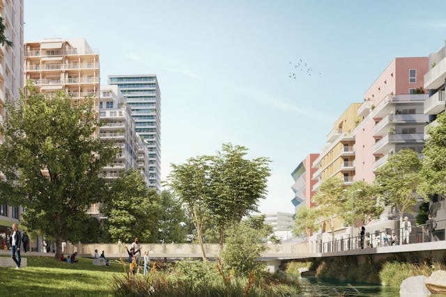 Comme ici à la Praille, la part belle sera faite à la nature et aux espaces de détente. Comme ici à la Praille, la part belle sera faite à la nature et aux espaces de détente.