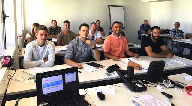 Daniele Ciociola (vorne sitzend, ganz rechts): «Das war genau die richtige Entscheidung» Daniele Ciociola (vorne sitzend, ganz rechts): «Das war genau die richtige Entscheidung»