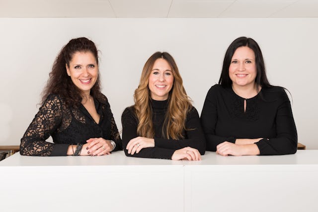 Das kompetente Team der TEKO Basel mit Schulleiterin Terry Tschumi, Martina Tato und Caroline Berthoud (von links nach rechts). Das kompetente Team der TEKO Basel mit Schulleiterin Terry Tschumi, Martina Tato und Caroline Berthoud (von links nach rechts).