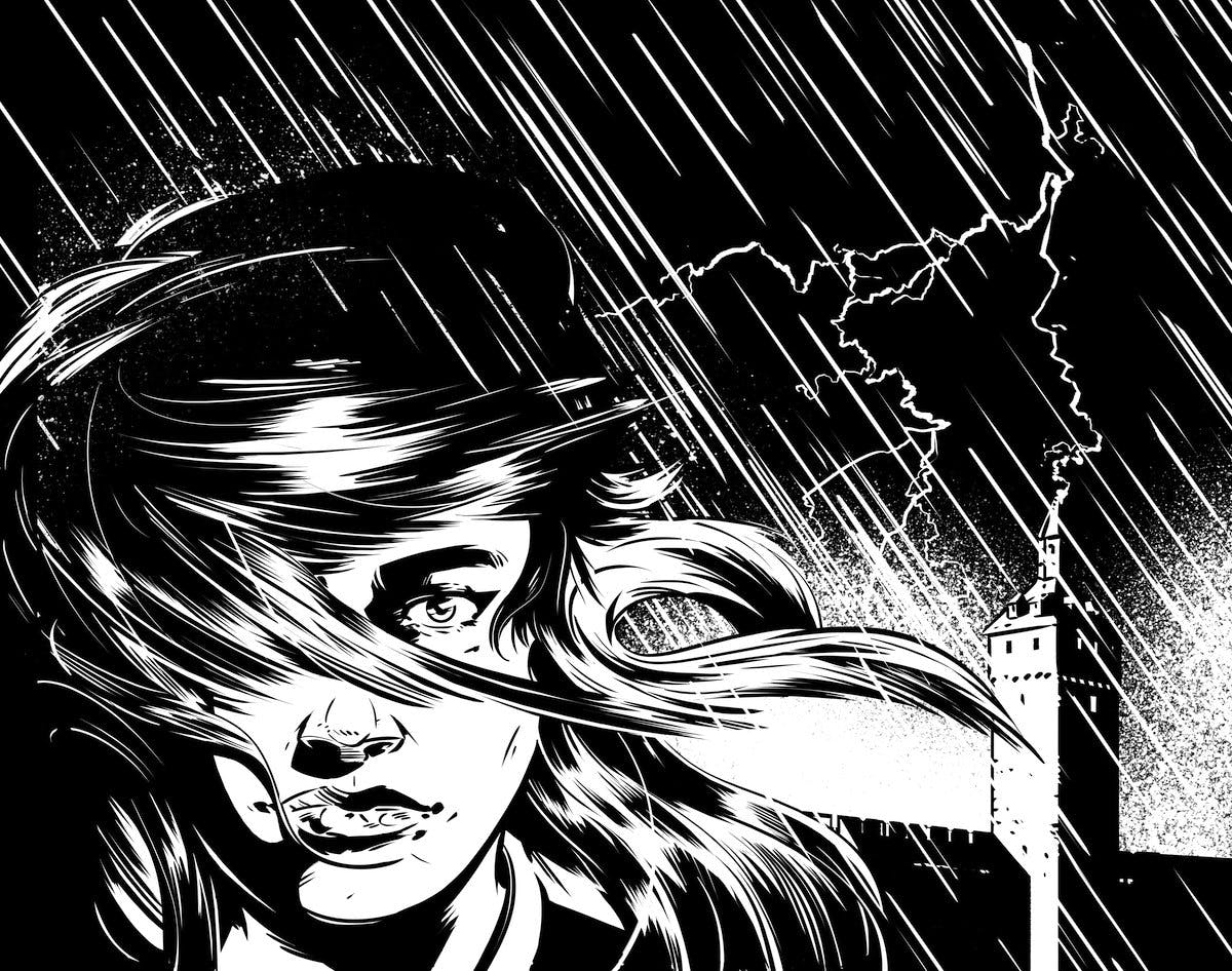 Geschichte hinter dem Bier und Design: Ein Gewitter führte den Brauer zur heiligen Barbara. Von ihr inspiriert, entstand dieses kantige Starkbier.