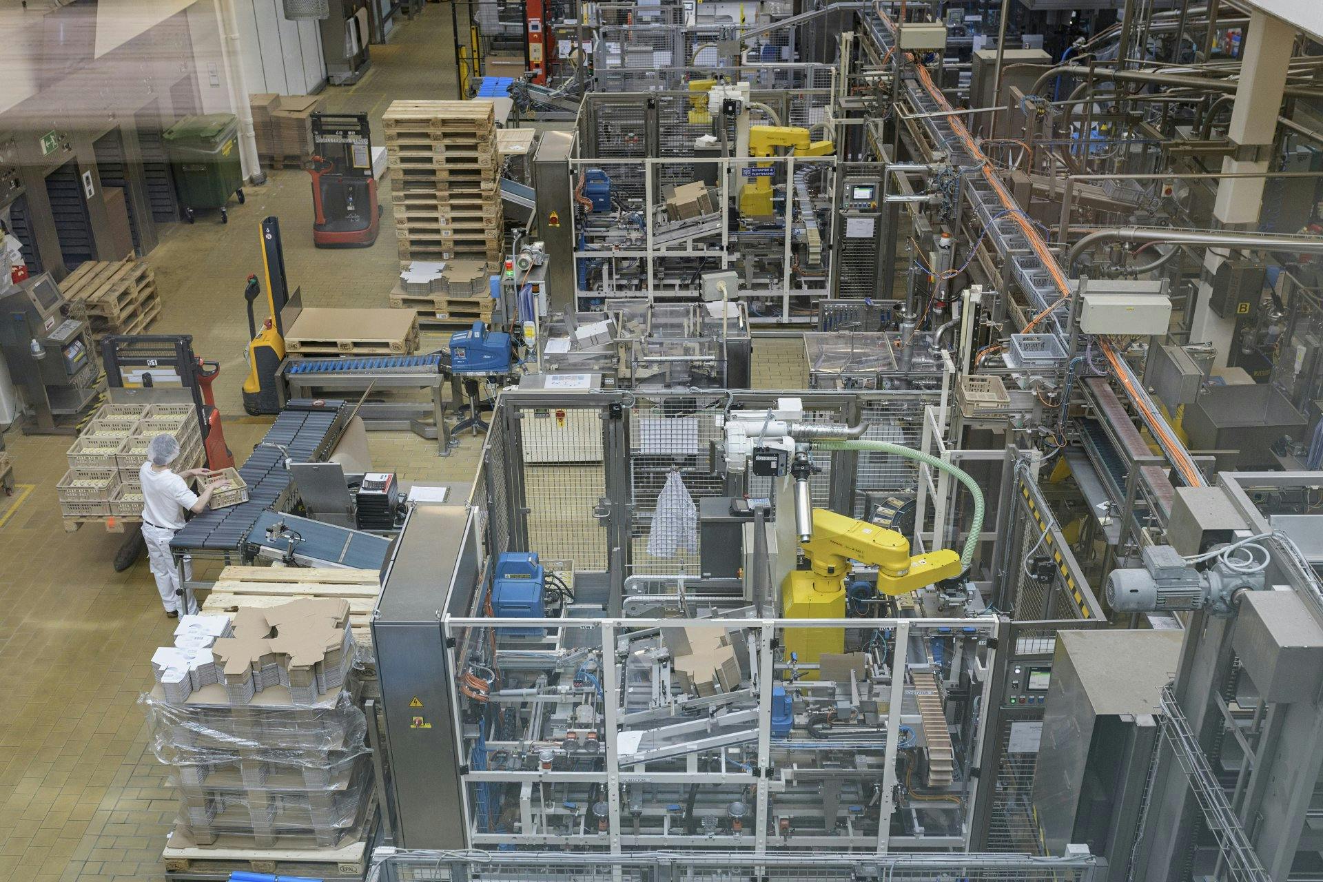 In den Produktionsstätten achtet man akribisch auf Hygiene und Qualität.