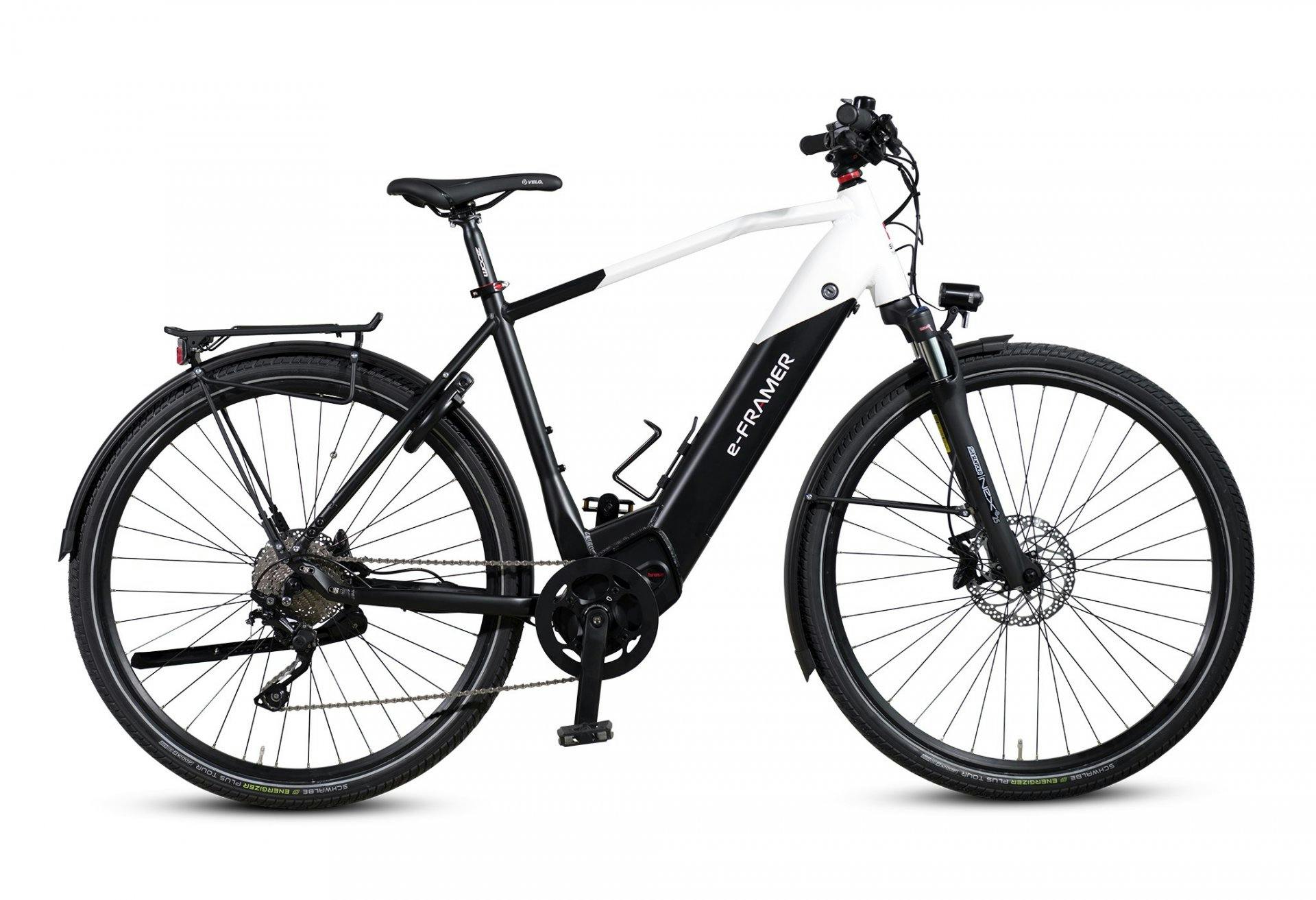 Für alle, die häufiger eine Velotour machen: Beim Touring-E-Bike «Aare» sitzt du sportlicher, hast 10 Gänge und für steile Passstrassen passende Brems...