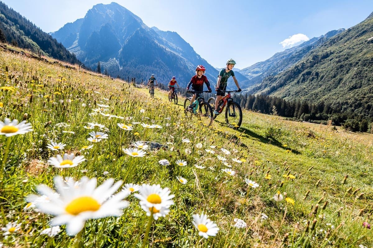 Ob gemütliche Familien-Routen ...