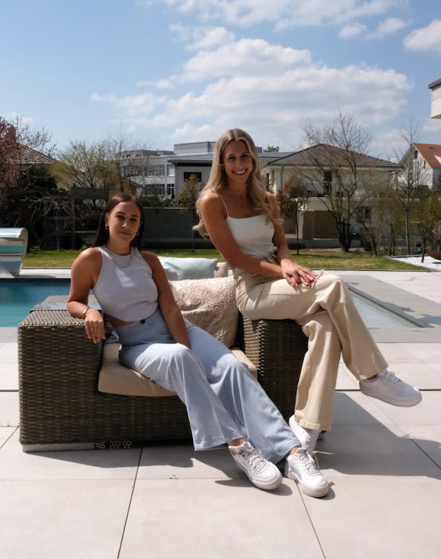 Nina und Laura, die beiden Gründerinnen des Labels «Sweet Remind»