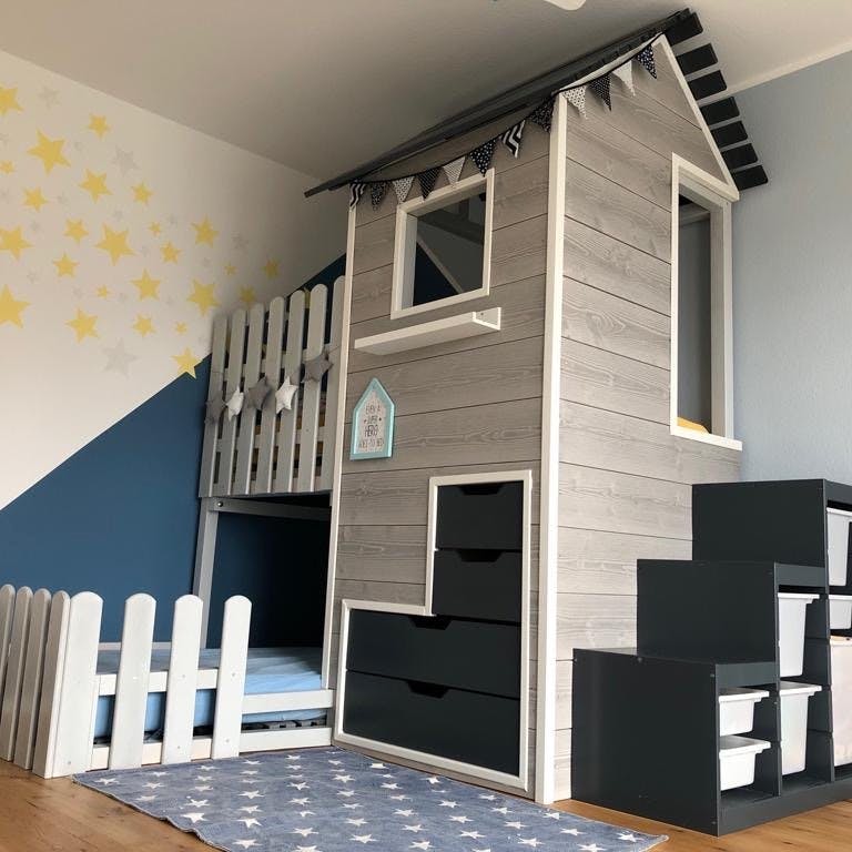 Verträumt: Welches Kind möchte nicht in diesem wunderbaren Haus schlafen?