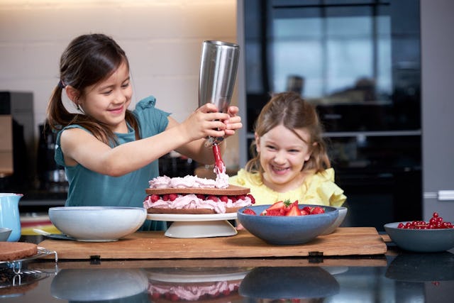 Kinderleicht: Backen und kochen mit dem Bläser von KISAG.
