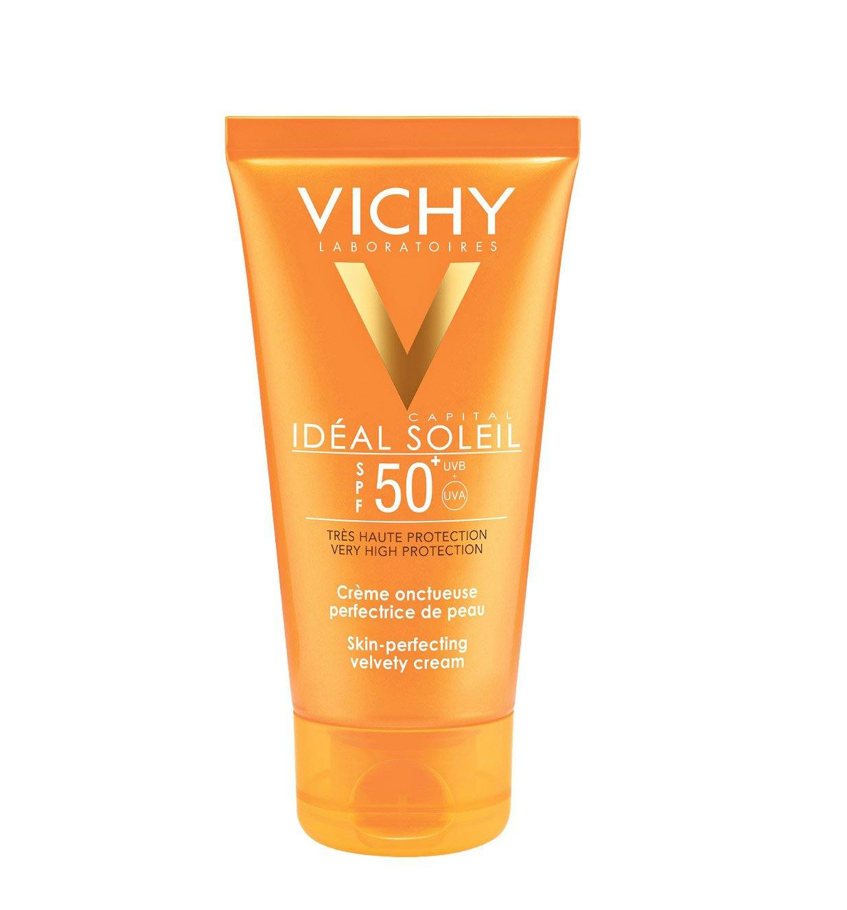 Meglio spalmati che spellati: Crema solare perfezionatrice di pelle Vichy Ideal Soleil, SPF50+, fr. 26.90/50 ml, da Coop Vitality.