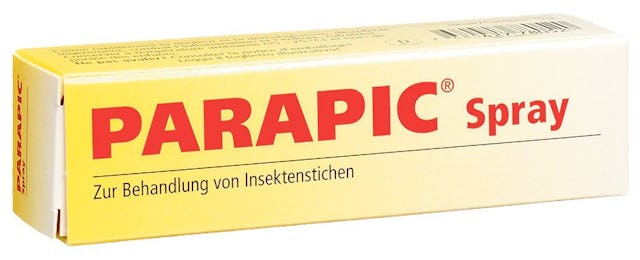 Désinfecte & soulage: Spray Parapic, 13 fr. 95, pharmacies Coop Vitality.