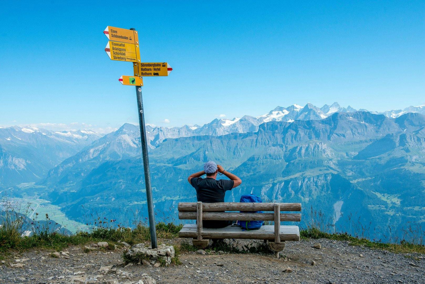 Le trek des bouquetins dans l'Entlebuch.